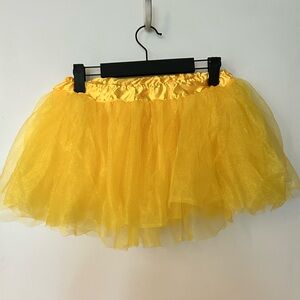 Yellow Tulle Skirt
